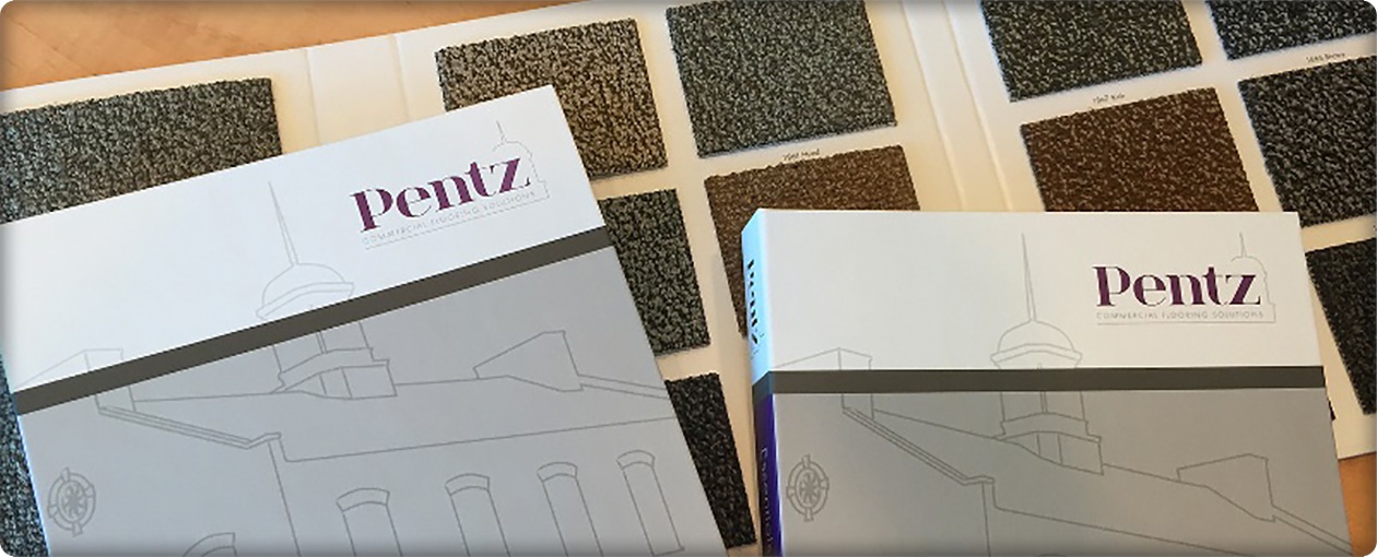 Carpet Sample books from Pentz